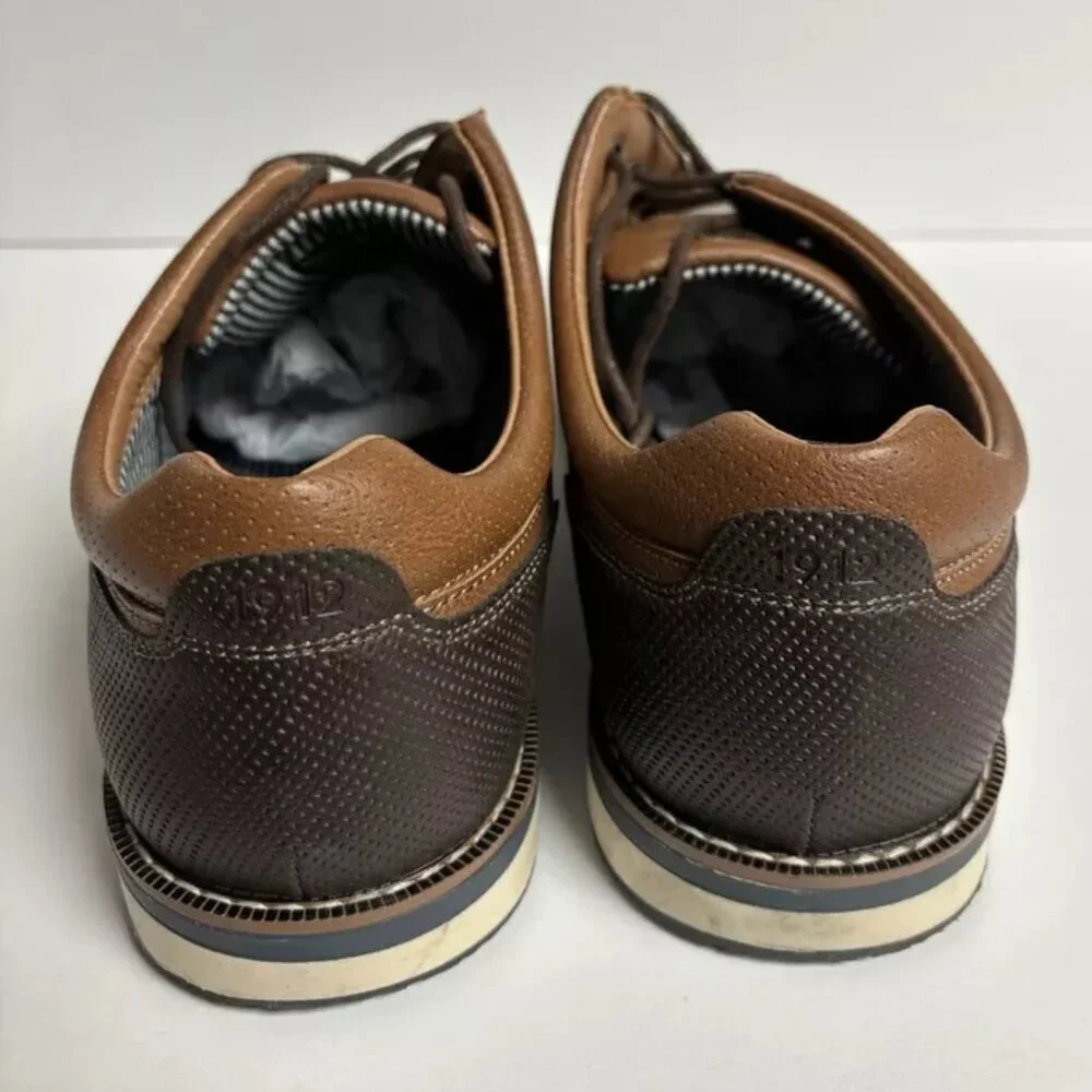 Nunn Bush Men’s Hyde II Plain Toe Oxford Brown, Size 11 M